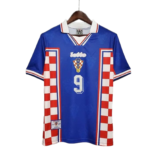 Men's Croatia 1998 (Away) Retro Jersey