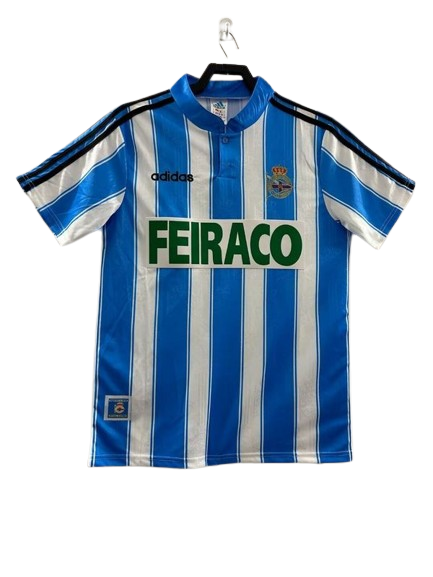 Men's Deportivo de La Coruña 1997/98 (Home) Retro Jersey