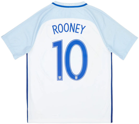 Men's England 2016/17 (Home) Retro Jersey