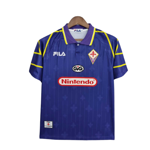 Men's Fiorentina 1997/98 (Home) Retro Jersey