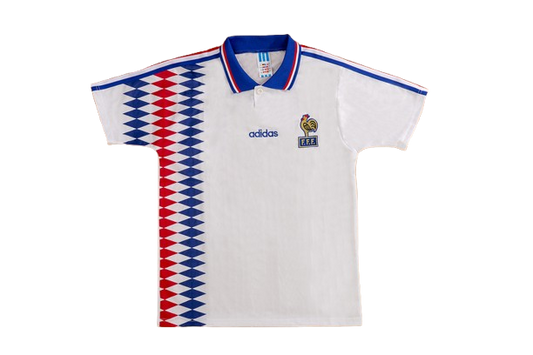 Men's France 1994/95 (Away) Retro Jersey