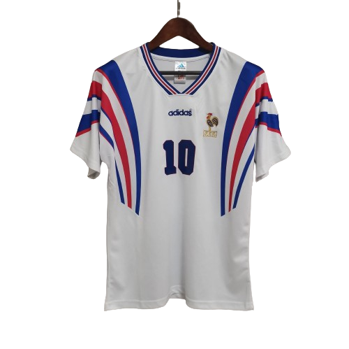 Men's France 1996 (Away) Retro Jersey