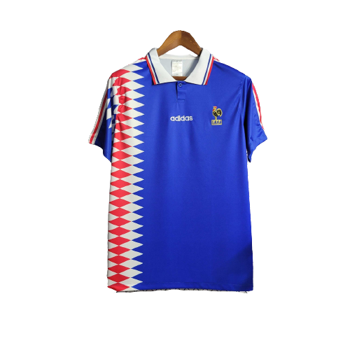 Men's France 1994 (Home) Retro Jersey