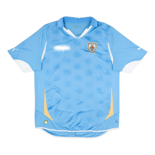 Men's Uruguay 2010 (Home) Retro Jersey