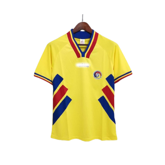 Men's Romania 1994 (Home) Retro Jersey