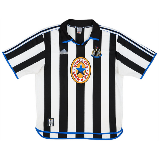 Men's Newcastle United 1999/00 (Home) Retro Jersey