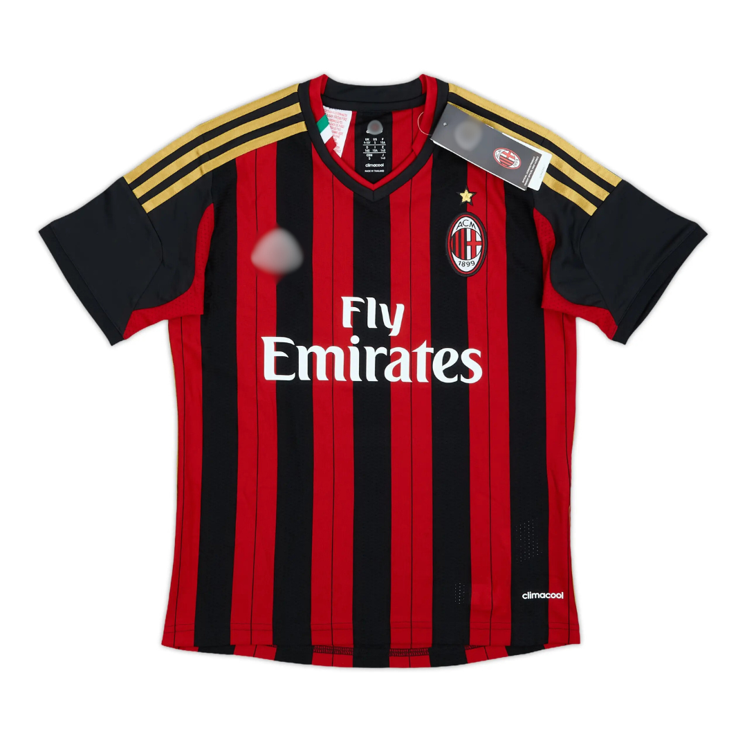 Men's AC Milan 2013/14 (Home) Retro Jersey