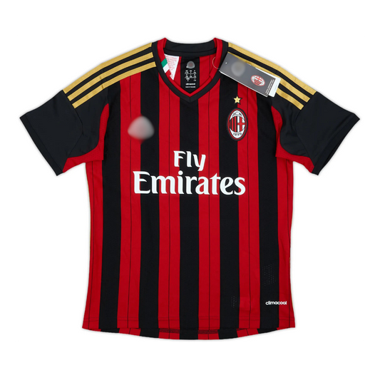 Men's AC Milan 2013/14 (Home) Retro Jersey