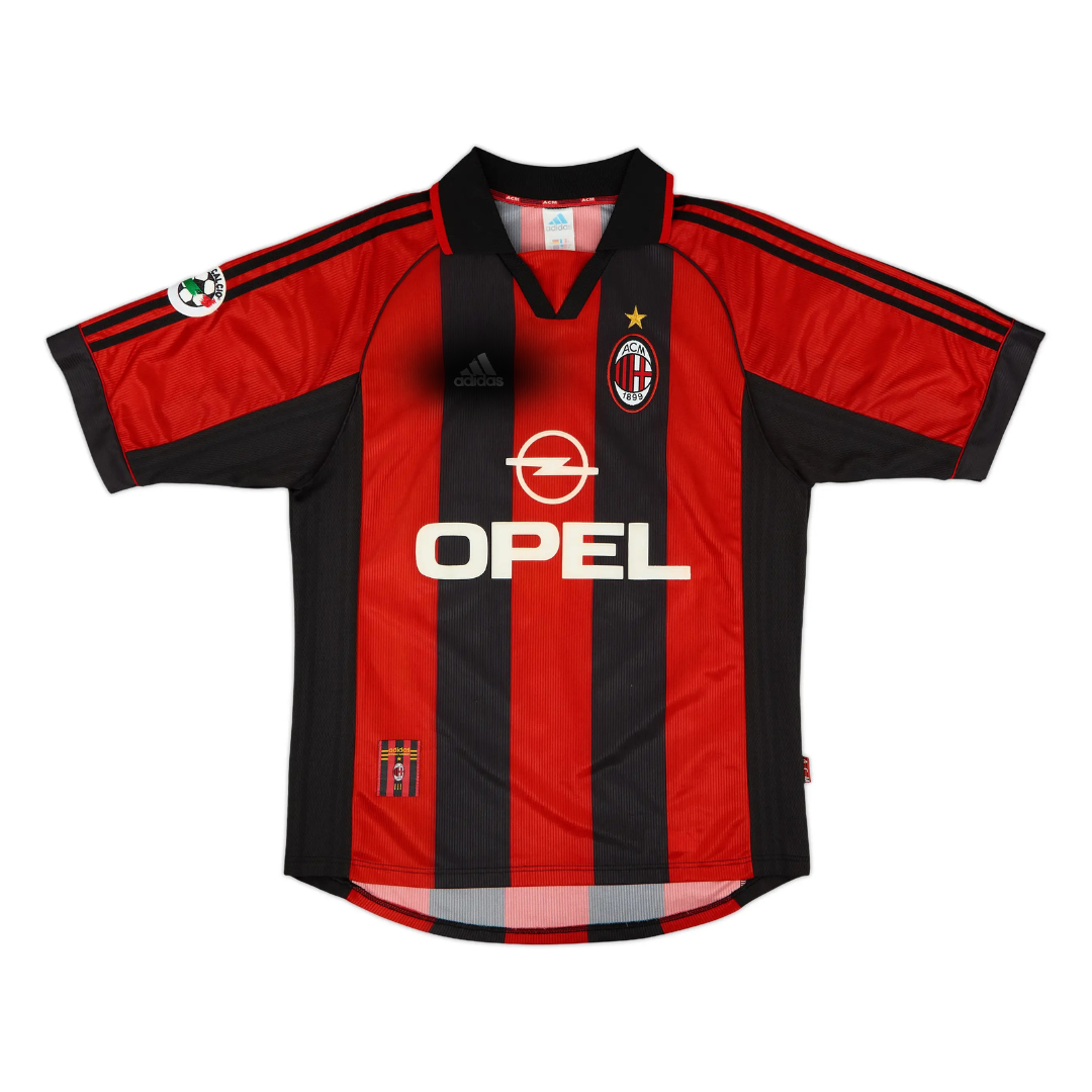 Men's AC Milan 1998/99 (Home) Retro Jersey