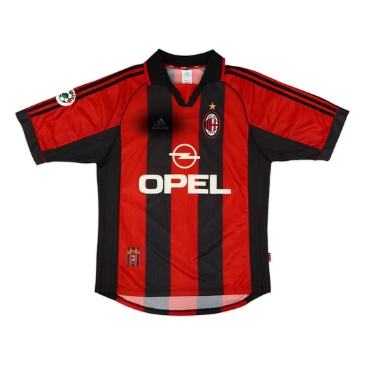 Men's AC Milan 1998/99 (Home) Retro Jersey