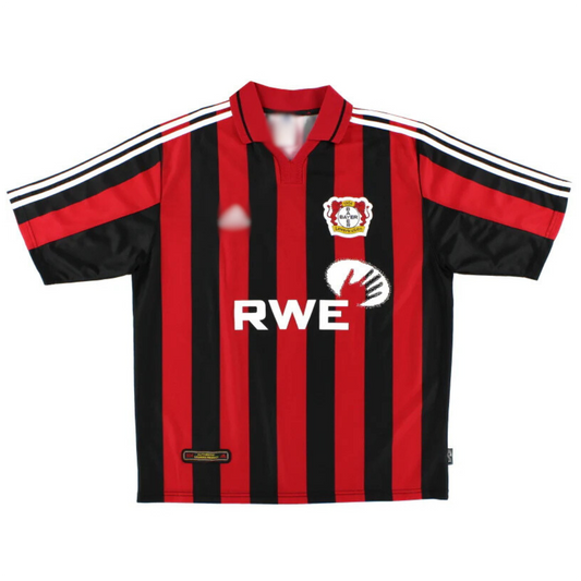 Men's Bayer Leverkusen 2001/02 (Home) Retro Jersey
