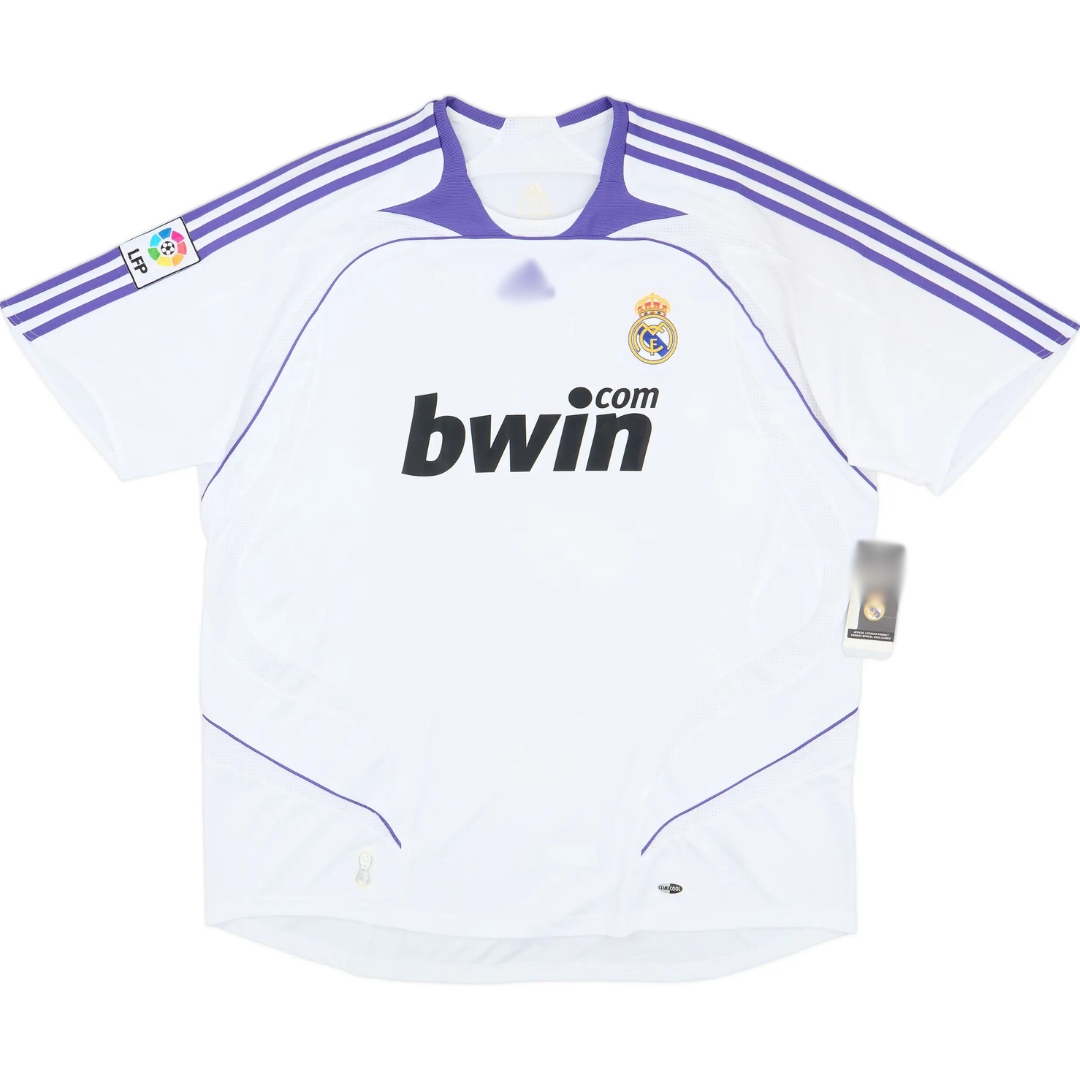 Men's Real Madrid 2007/08 (Home) Retro Jersey
