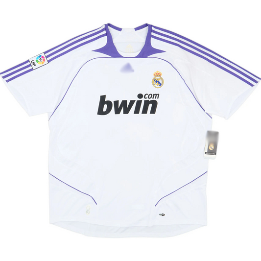 Men's Real Madrid 2007/08 (Home) Retro Jersey