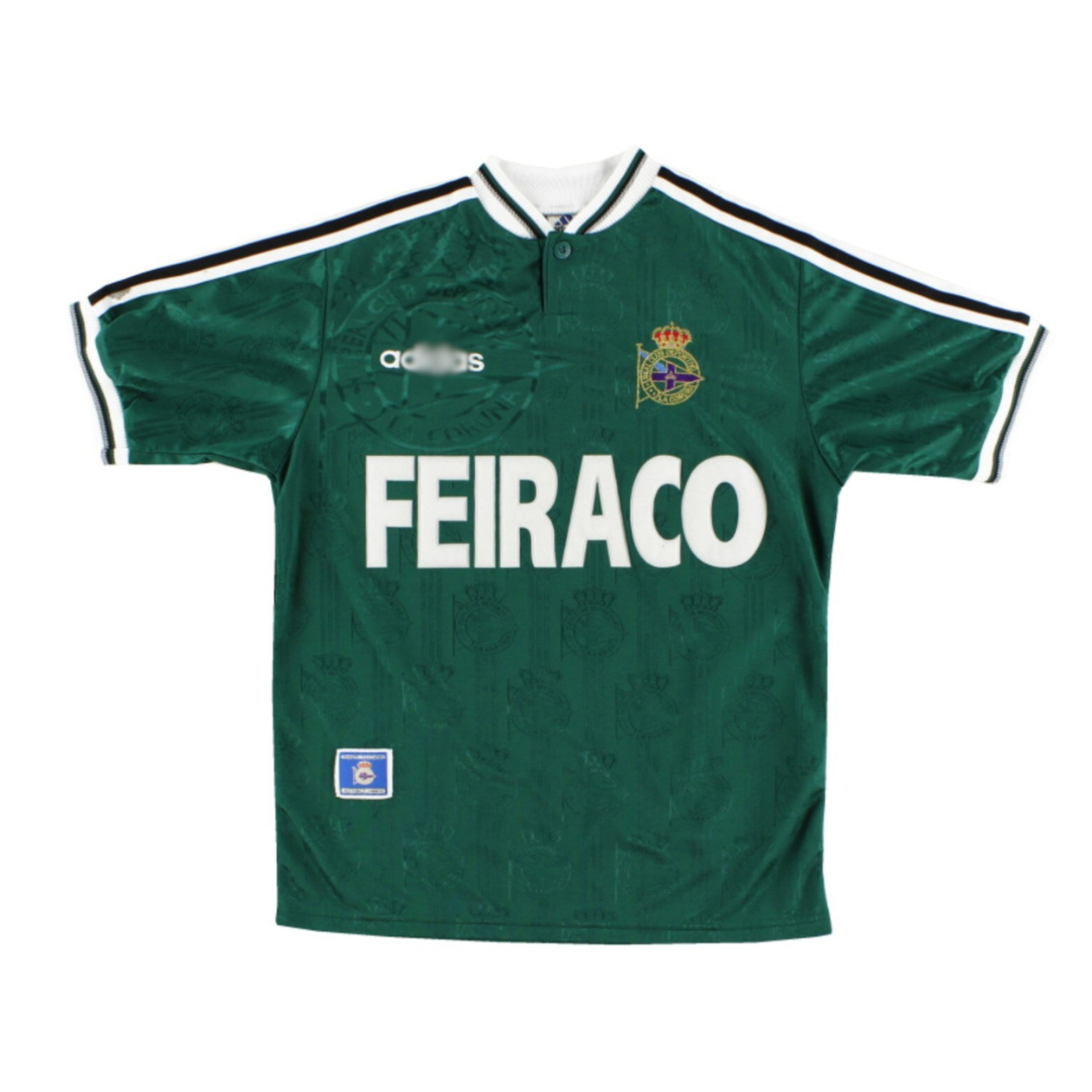 Men's Deportivo de La Coruña 1998/99 (Away) Retro Jersey