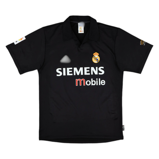 Men's Real Madrid 2002/03 (Centenary Away) Retro Jersey