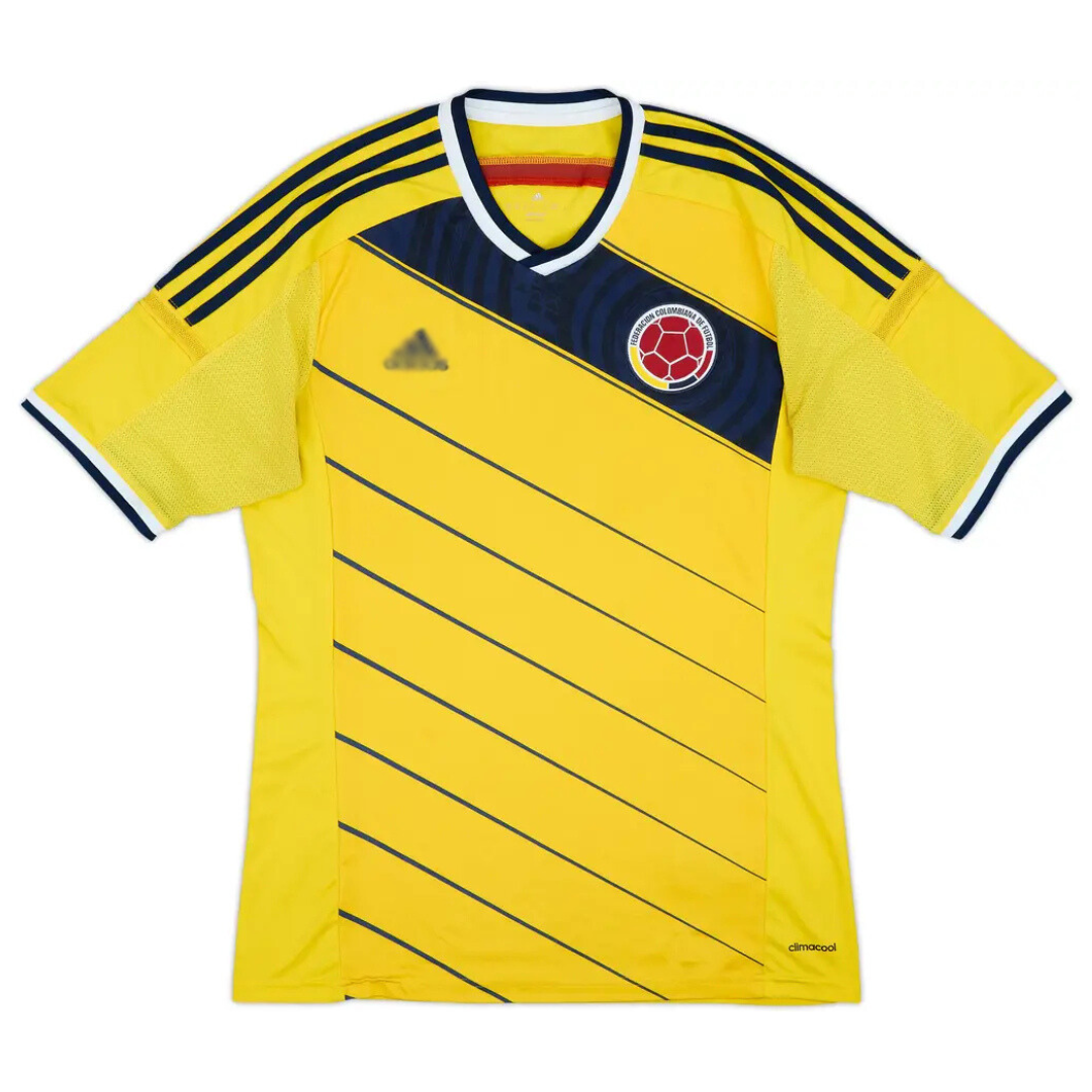 Men's Colombia 2014 (Home) Retro Jersey