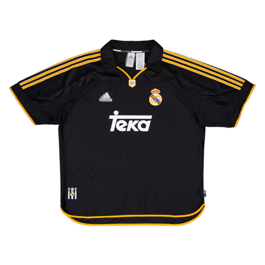 Men's Real Madrid 1999/00 (Away) Retro Jersey