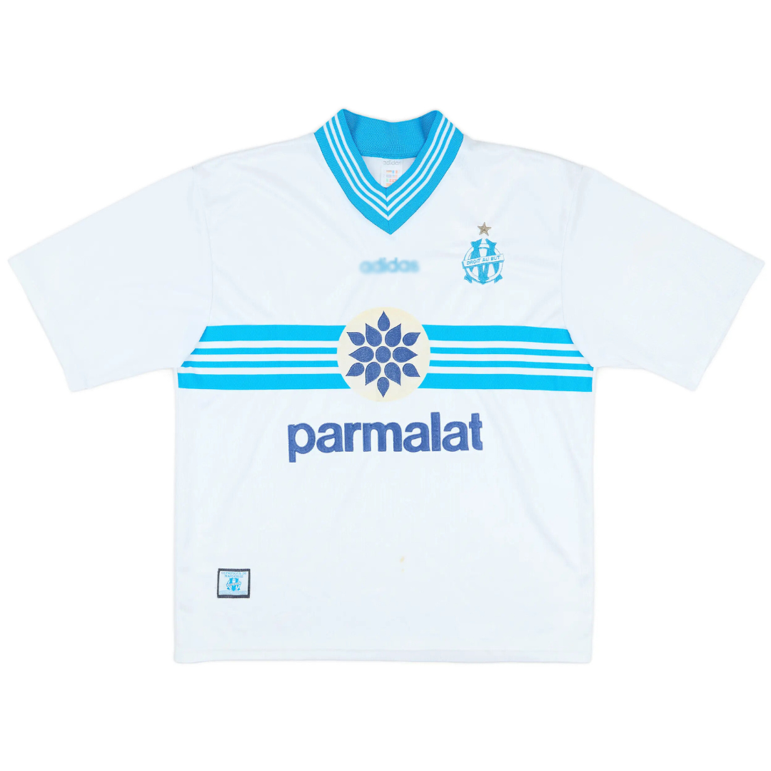 Men's Ol. Marseille 1996/97 (Home) Retro Jersey