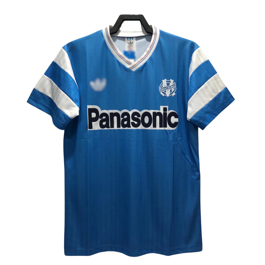 Men's Olympique Marseille 1990/91 (Away) Retro Jersey