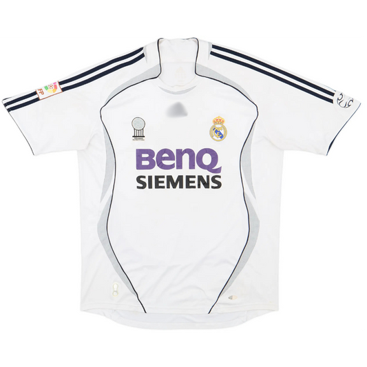 Men's Real Madrid 2006/07 (Home) Retro Jersey