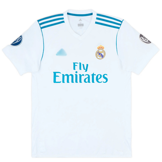 Men's Real Madrid 2017/18 (Home) Retro Jersey