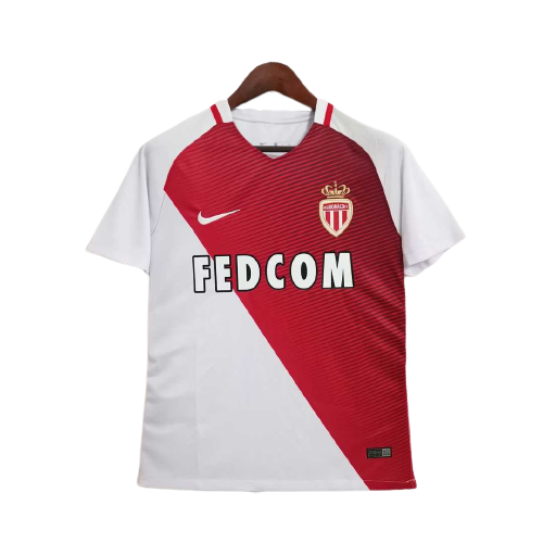 Men's AS Monaco 2016/17 (Home) Retro Jersey