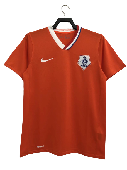 Men's Netherlands 2008 (Home) Retro Jersey