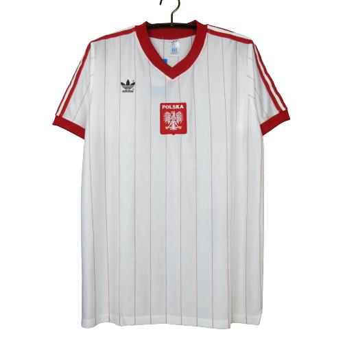 Men's Poland 1982 (Home) Retro Jersey