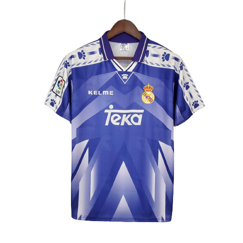 Men's Real Madrid 1996/97 (Away) Retro Jersey