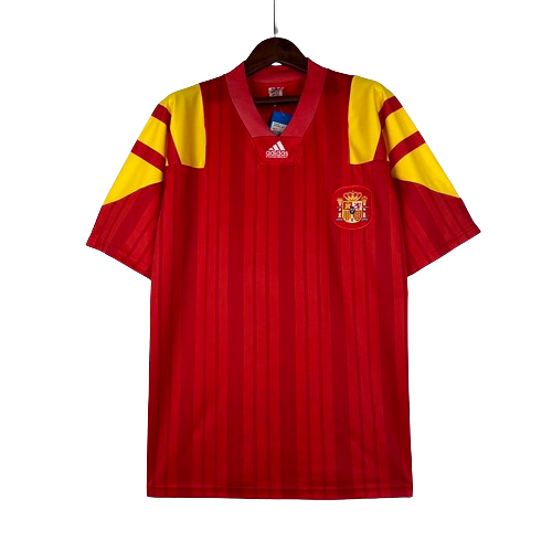 Men's Spain 1992 (Home) Retro Jersey