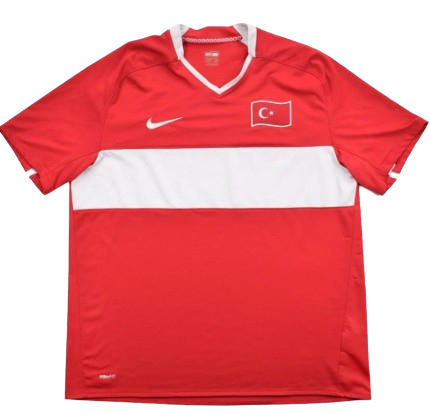 Men's Turkey 2008 (Home) Retro Jersey