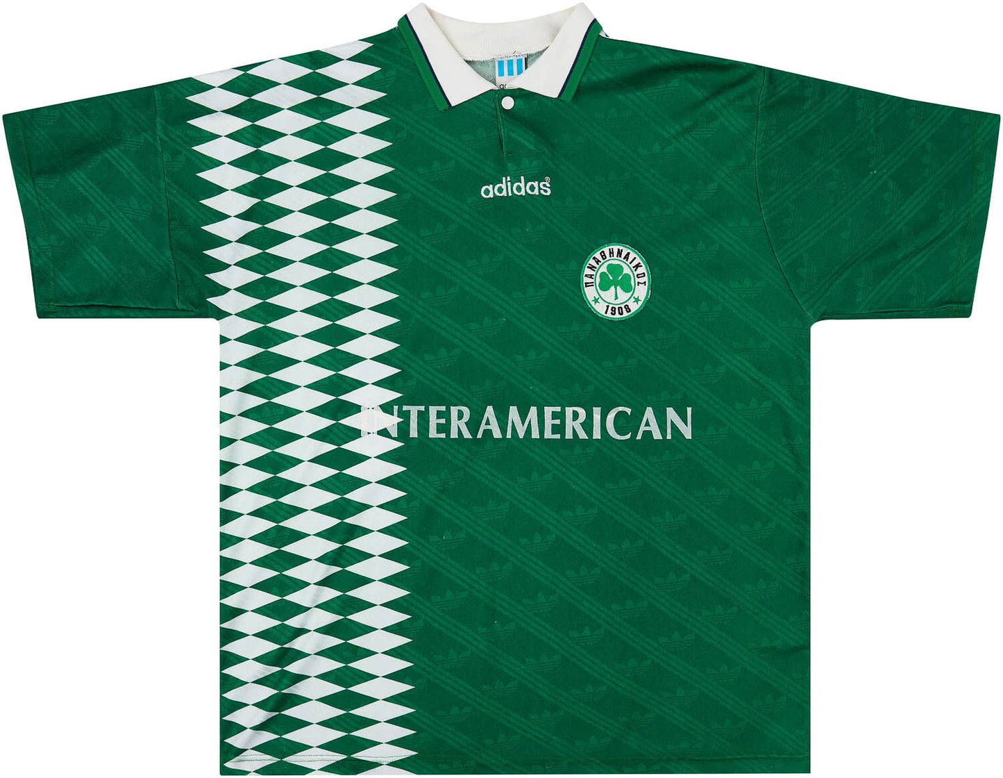 Men's Panathinaikos 1995/96 (Home) Retro Jersey