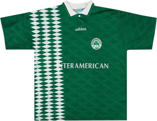 Men's Panathinaikos 1995/96 (Home) Retro Jersey