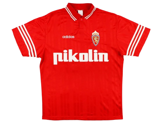 Men's Real Zaragoza 1995/96 (Away) Retro Jersey